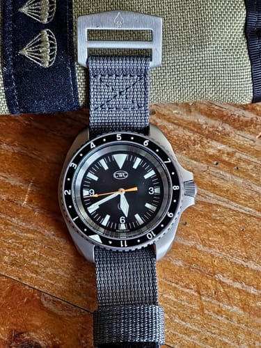 Customer photo review of Glomar Explorer - Hook And Loop Watch Strap
