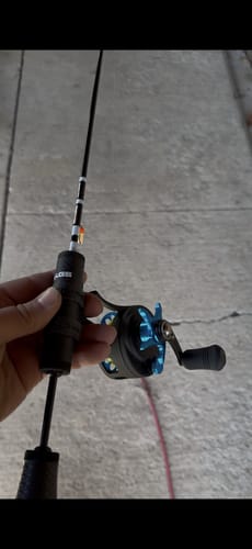 Customer photo review of Pre-Built Carbon Ice Rod