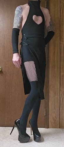 Customer photo review of Heart-Shaped Cheongsam KO59