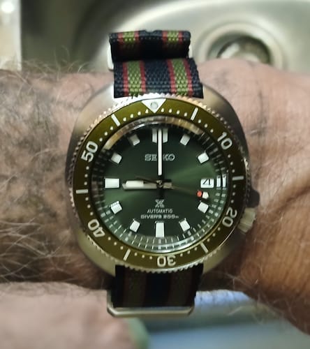 Customer photo review of 007 Bond Nylon Strap- Five Eye