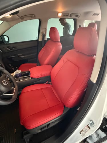 Customer photo review of Premium Custom-Fit Seat Covers