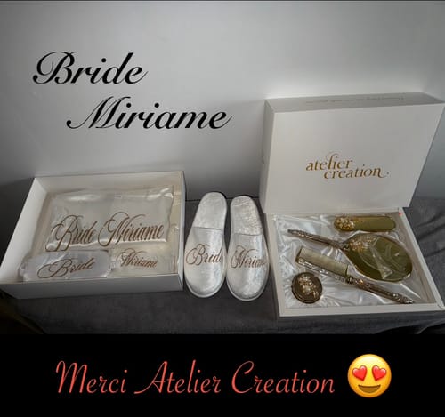 Customer photo review of Bride box Ensemble 3 pièces