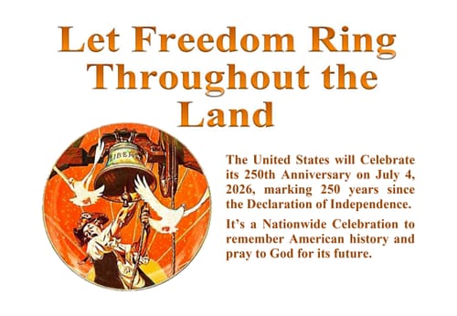 Reviewer's patriotic graphic with the Liberty Bell, celebrating the 250th Anniversary of the United States.