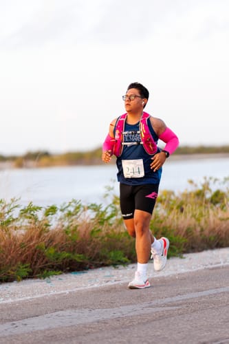 Customer photo review of RSLNT Axis Tights Short