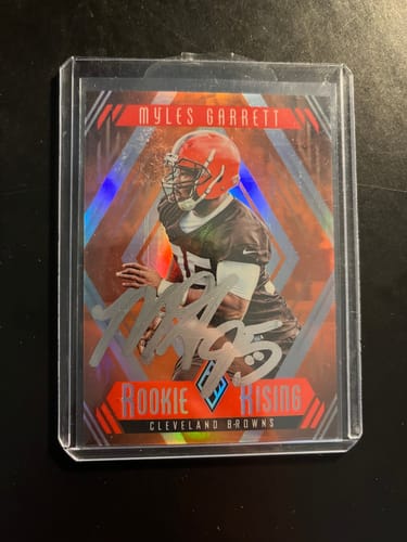 Customer photo review of Myles Garrett Autograph Signing