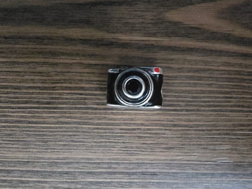 Customer photo review of Charm Cámara Negra "Happy Photo Day"
