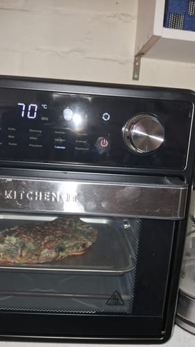 Customer photo review of Horno Freidora de Aire Full Edition 24 en 1 - 15L