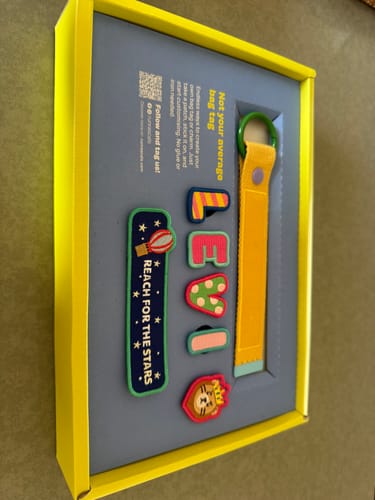 Customer photo review of Runrascals Interchangeable Tag/Charm Gift Set
