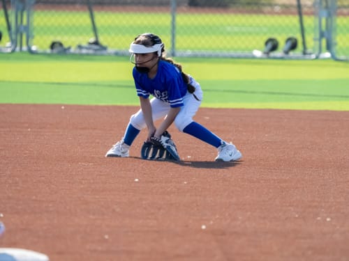 Customer photo review of NEO Softball Fielder's Mask