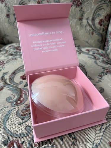 Customer photo review of Pezoneras Círculos sin Adhesivo