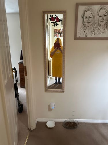 Customer photo review of BEACHBUM TOWEL ROBE - YELLOW