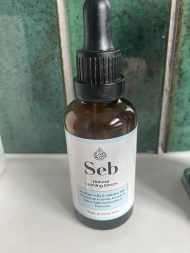 Customer photo review of Seb Natural Calming Serum