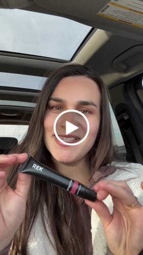 Customer video review of REK Hydrating Lip Butters