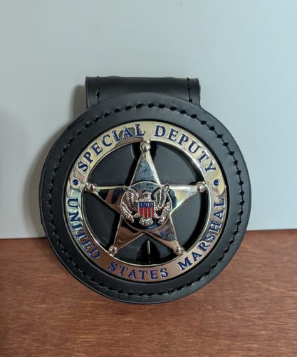 Customer photo review of US Marshal Special Deputy USMS Badge Replica Movie Prop