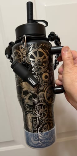 Customer photo review of CLEAR Tumbler Boot Patent Pending