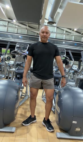 Customer photo review of Training Sport Tee - Black