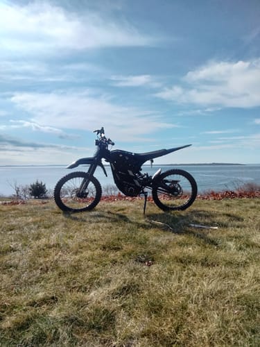 Customer photo review of 79Bike Falcon Pro, 72V Electric Dirt Bike