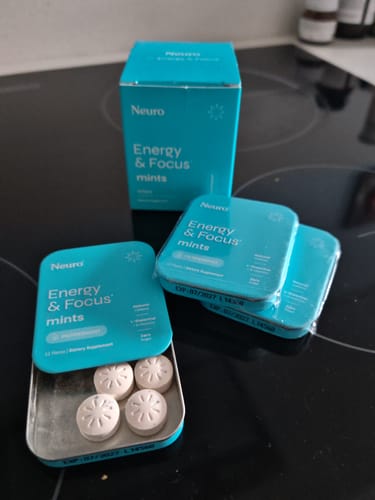 Customer photo review of Energy & Focus Mints