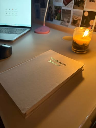 Customer photo review of Mindbrush Journal – A Daily Practice for Gratitude and Mental Wellbeing