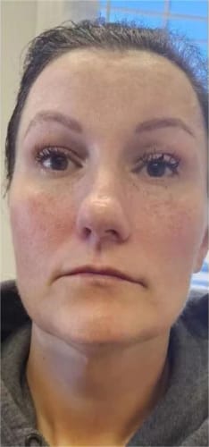 Customer photo review of Thriven Collagen Jelly Cream