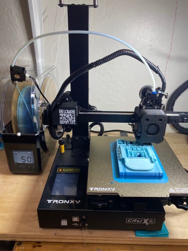 Customer photo review of CRUX1 Mini 3D printer 180*180*180mm Fast Assembly Direct Drive Portable Desktop 3D Printer