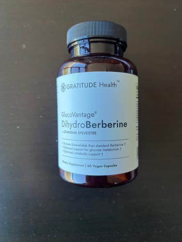Customer photo review of GlucoVantage® DihydroBerberine + Gymnema Sylvestre
