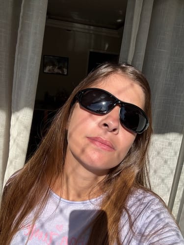 Customer photo review of Óculos de Sol Pace Esportivo Preto | Proteção UV 400