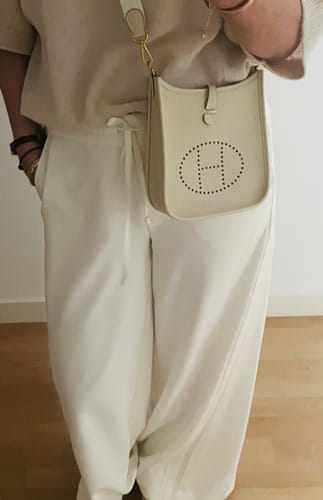 Customer photo review of HM EVELYNE MINI 18 BEIGE TOGO