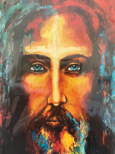 Customer photo review of The Shroud of Turin - The Colors of Life (Clearance Print)