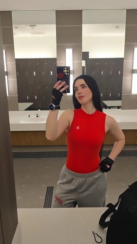 Customer photo review of Backless Romper