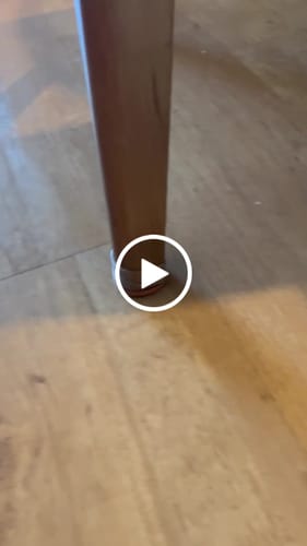 Customer video review of Groovy Flex Silicone Felt Chair Leg Protectors | Stretchy Edition