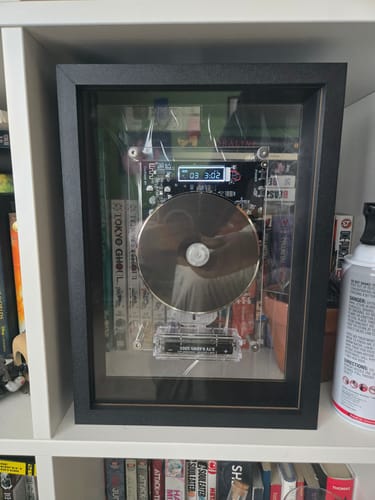 Customer photo review of M1 Music Frame CD Player