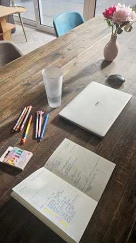 Customer photo review of Ocean - Fast Brain Planner Kit