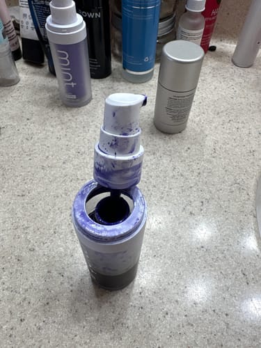 Customer photo review of InstantPurple™ Color Corrector with nHAp