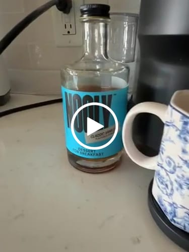 Customer video review of Vanilla Coffee Syrup