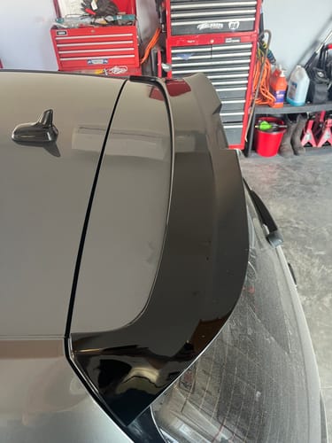 Customer photo review of Sport Style Roof Spoiler - 2015-2021 Golf Mk7 & Mk7.5 Base model