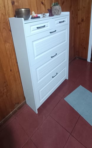 Customer photo review of Zapatera de Alta Calidad Organizador de Zapatos con Diseño Sofisticado