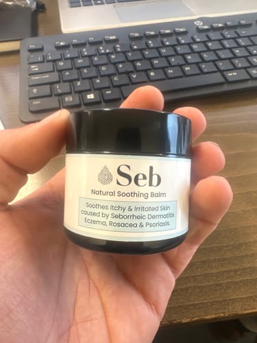 Customer photo review of Seb Natural Soothing Balm
