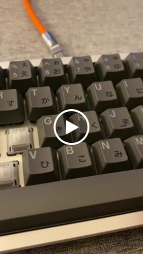 Customer video review of Huano G Ray LINEAR SWITCH FACTORY LUBED (10PCS)