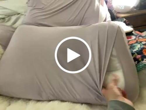 Customer video review of Mellow Cooling Pillowcases (2-Pack)