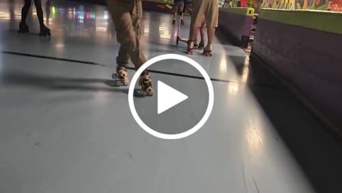 Customer video review of Limited Edition Envy Carbon Cow Skin Roller Skates