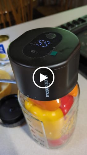 Customer video review of Mason Genie® Vacuum Sealer Kit