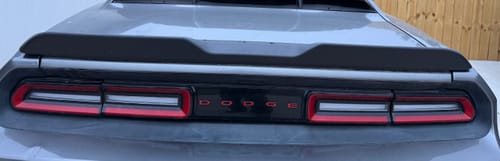 Customer photo review of ABD DODGE Trunk Letters 2015-2023 Challenger