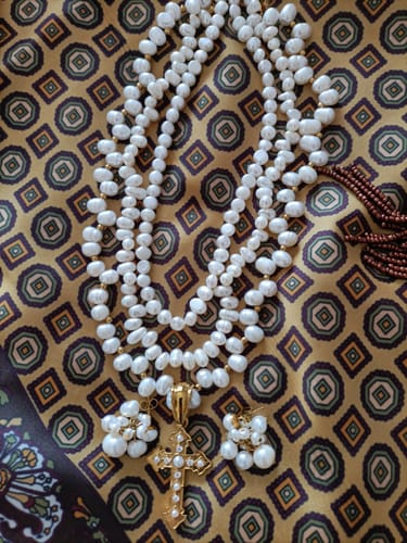 Customer photo review of Collana "Dillo alla Luna"