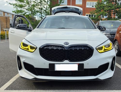 Customer photo review of BMW F40 1 SERIES / F44 2 SERIES CSL YELLOW DRL KIT
