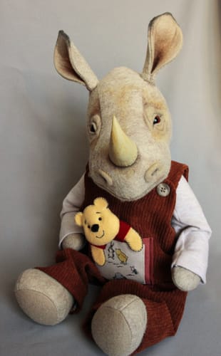 Customer photo review of Rhino Play Doll PDF Pattern and Video Tutorial