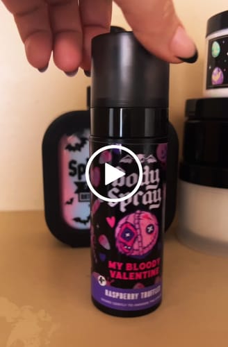 Customer video review of My Bloody Valentine Body Spray