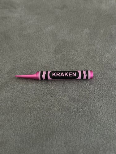 Customer photo review of Kraken Crayon Divot Tool - Kraken Ink