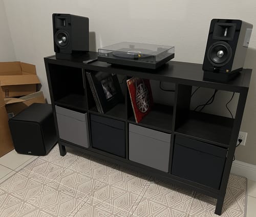 Customer photo review of Airpulse A 100 Hi-Res Active Speaker System