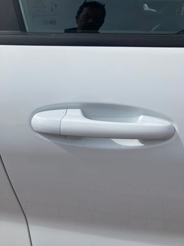 Customer photo review of Standard Door Handle Lock Cover Mk8/8.5 Fiesta / Mk2/2.5 Puma